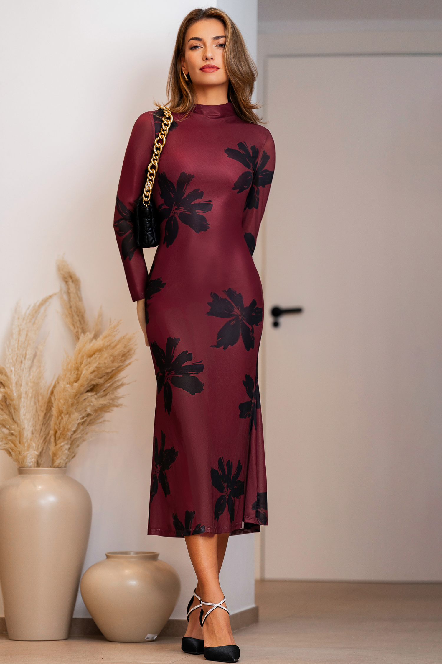 What's the Occasion Floral Maxi Dress